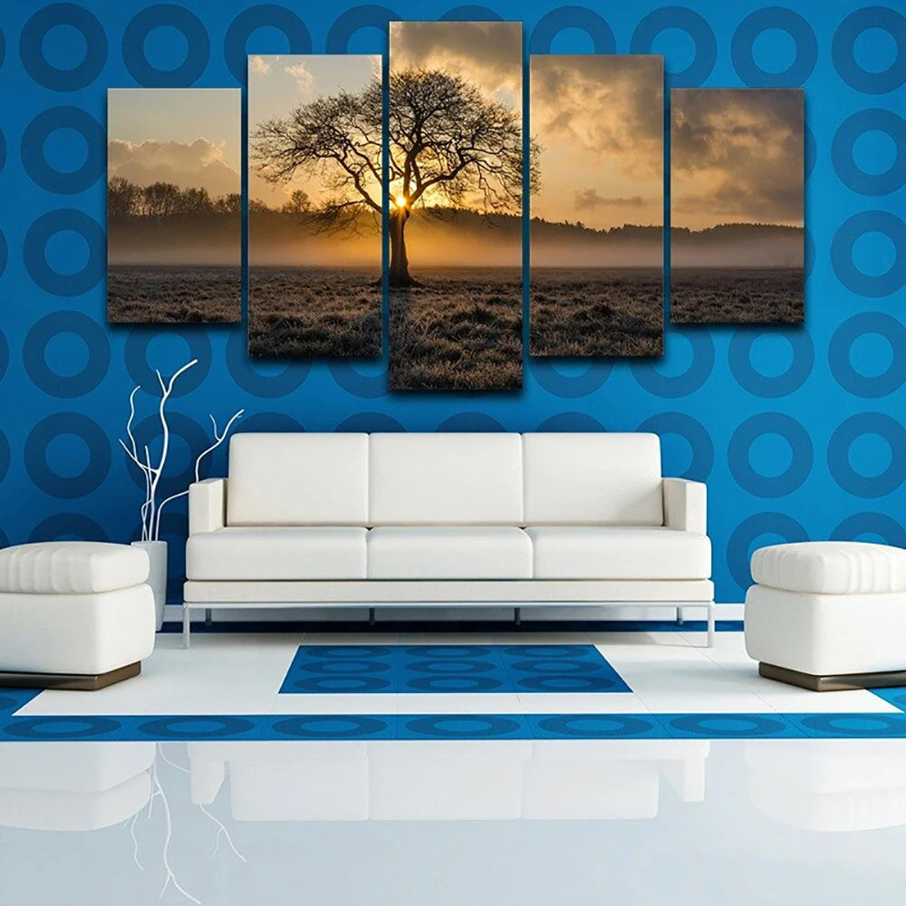 5 Pieces Wall Art Canvas Painting