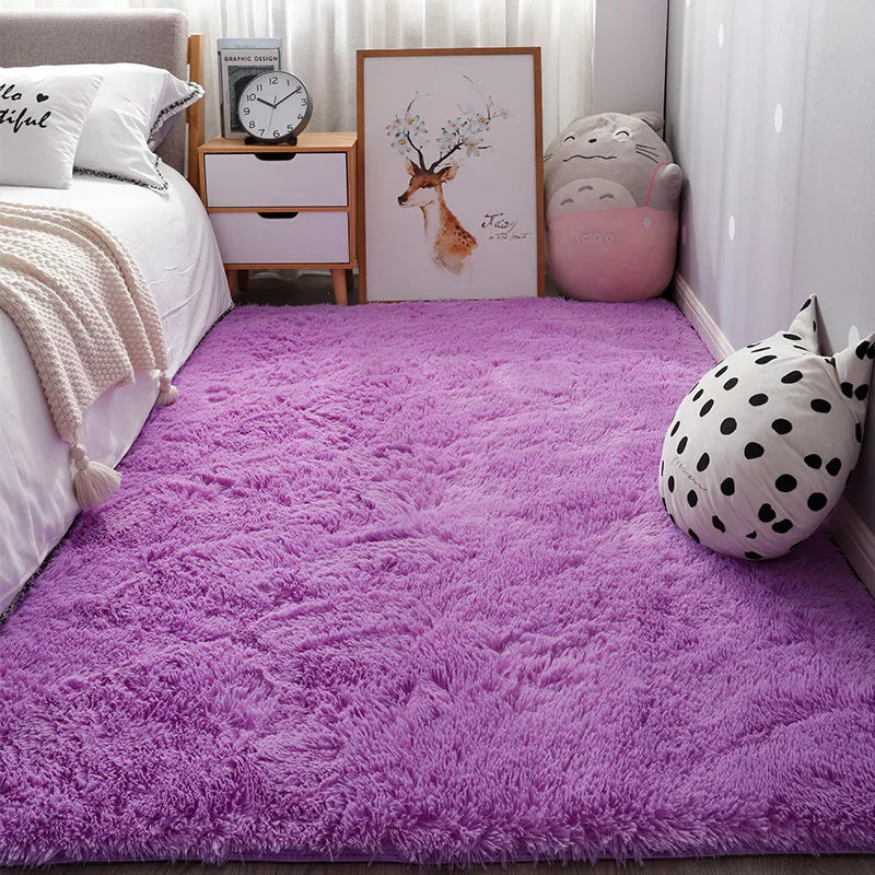 Fluffy Furry Rugs And Carpets