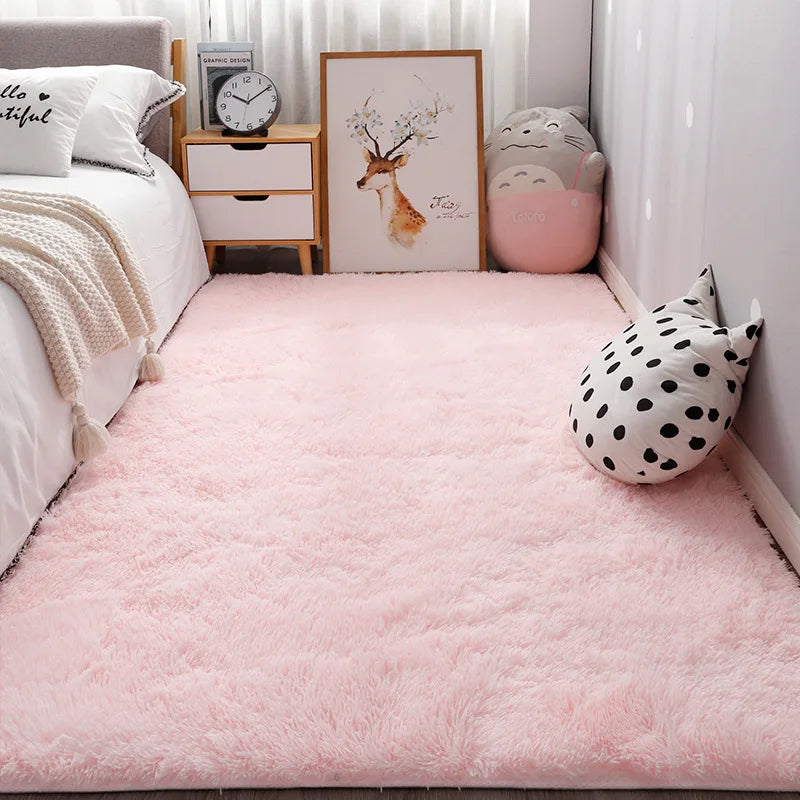 Fluffy Furry Rugs And Carpets