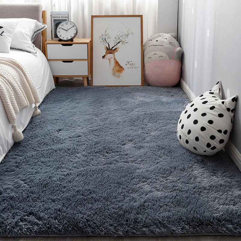 Fluffy Furry Rugs And Carpets