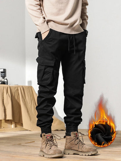 New Multi-Pockets Winter Cargo Pant