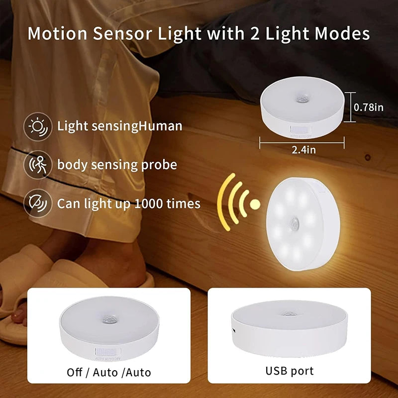 LED Night Light Motion Sensor Light