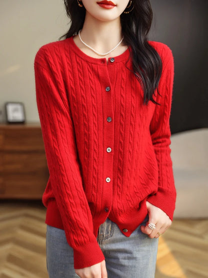 Wool Sweater O-neck