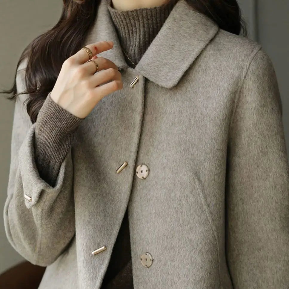 Fashionable Woolen Coat