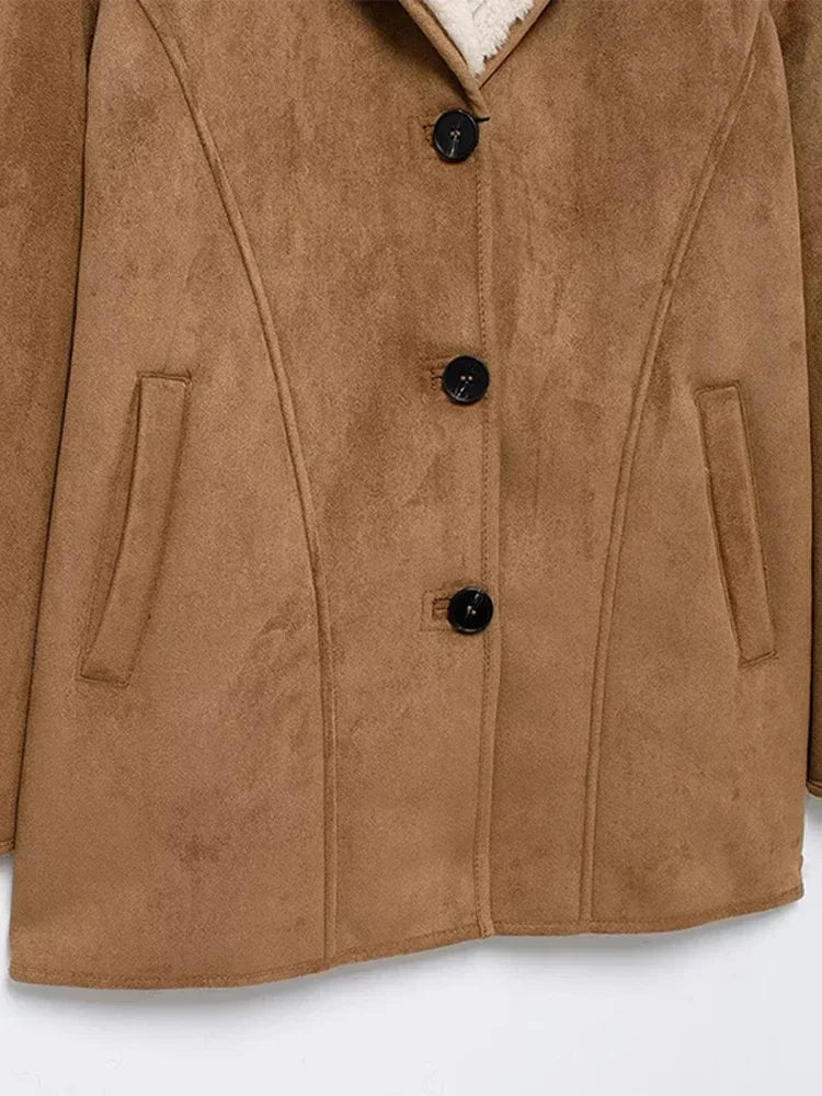 Winter Suede Coat