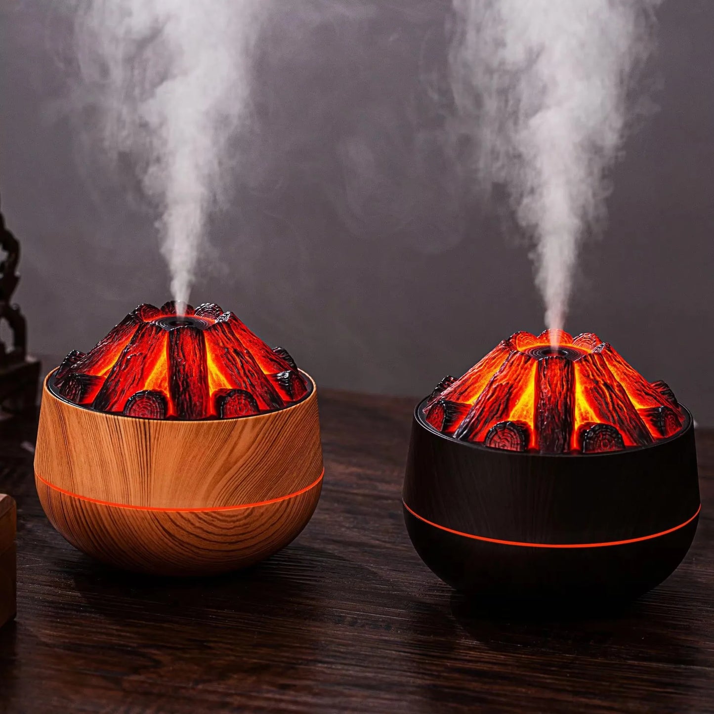 Artificial Charcoal Fire Air Humidifier