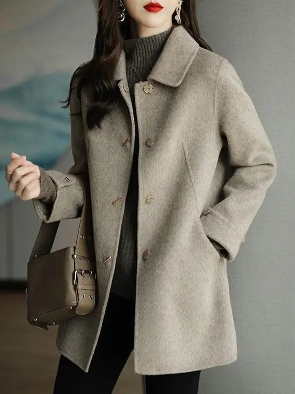 Fashionable Woolen Coat