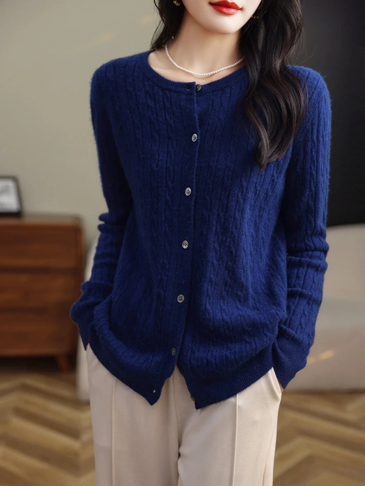 Wool Sweater O-neck