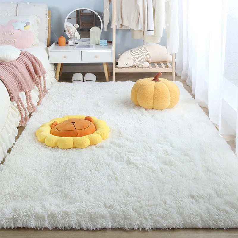 Fluffy Furry Rugs And Carpets