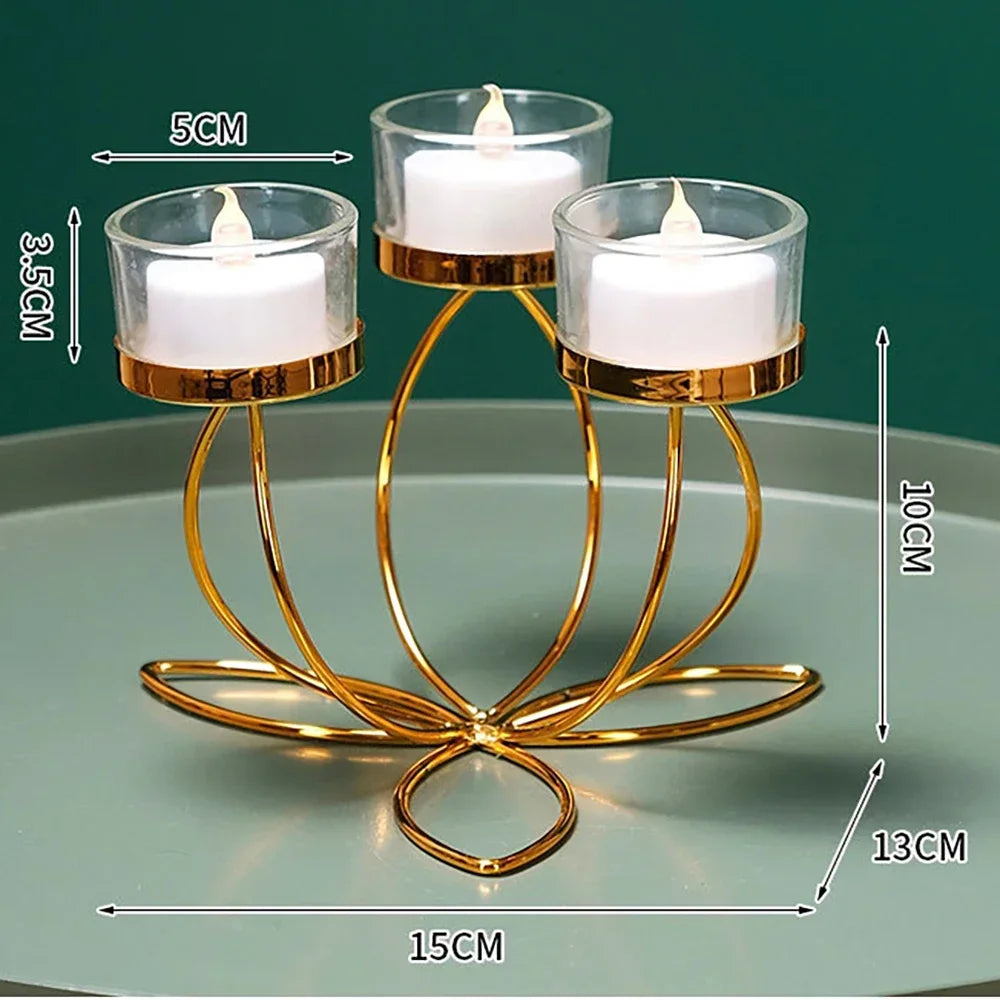 Metal Candlestick Holder