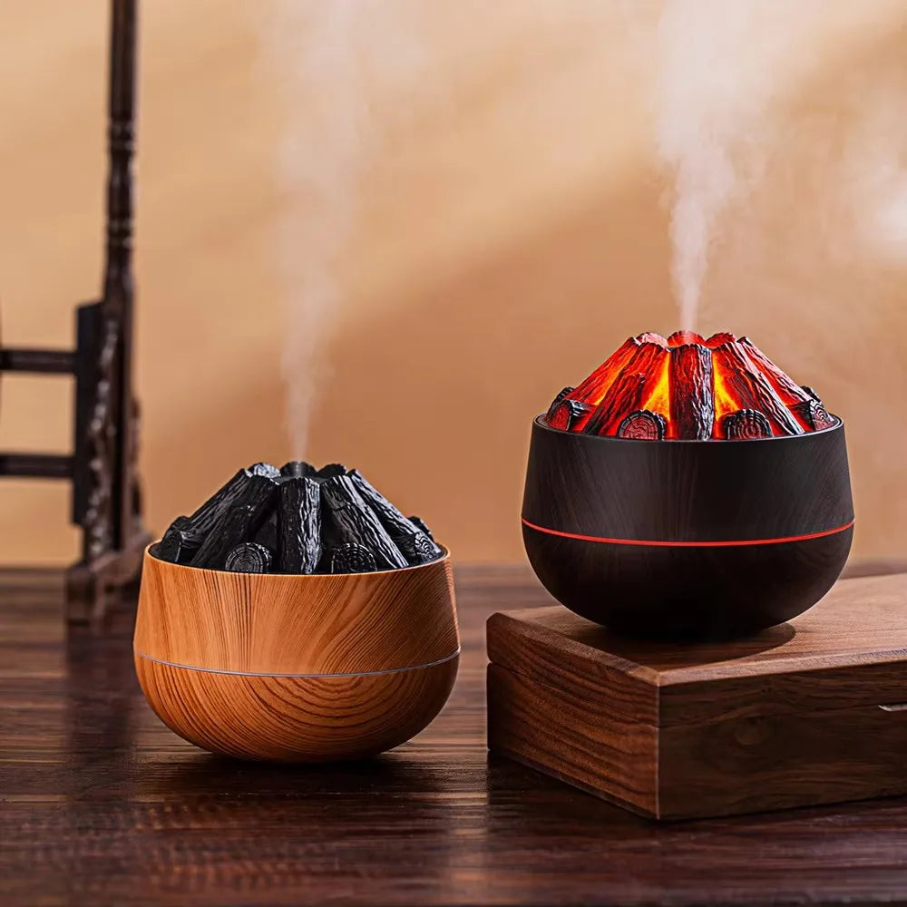 Artificial Charcoal Fire Air Humidifier