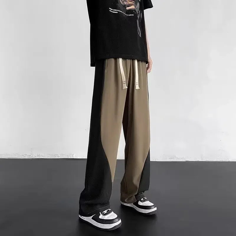 Goth Thin Male Sports Pants