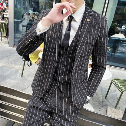 Mens Blazer Vest Pants