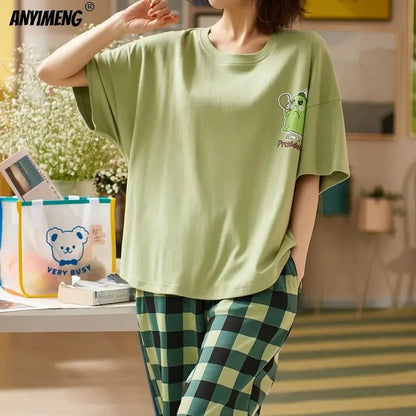 New Sleepwear Cartoon Loungewear