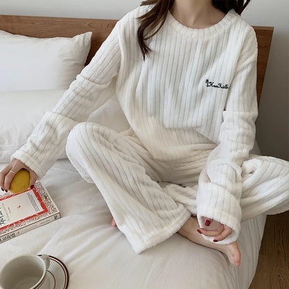 Autumn Winter Women Thicken Set