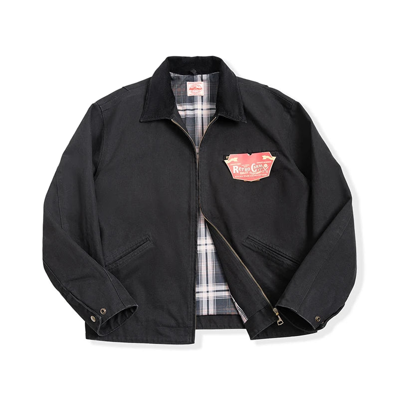 New Men Canvas Jacket