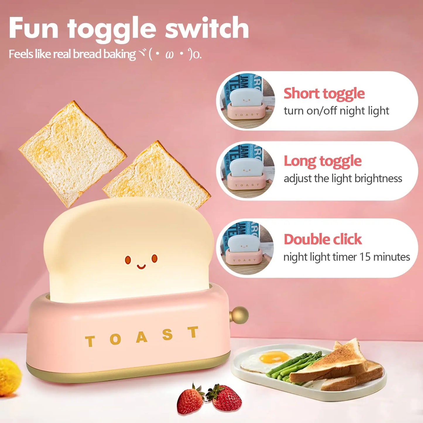 Bread LED Night Light