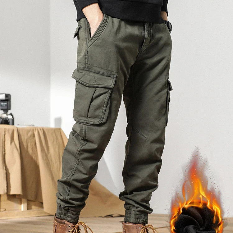 New Multi-Pockets Winter Cargo Pant