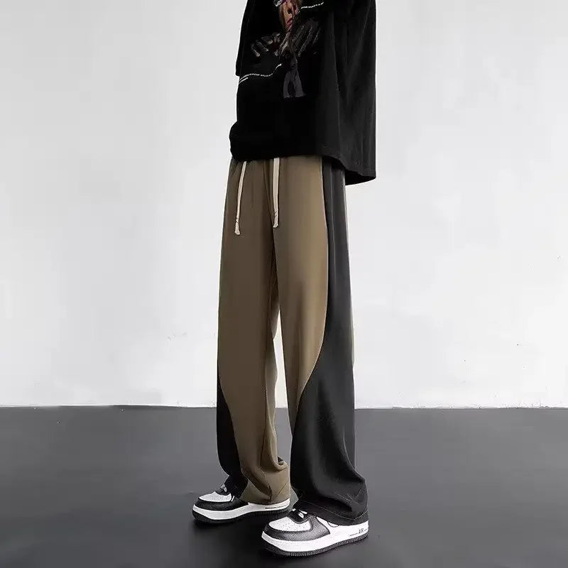 Goth Thin Male Sports Pants