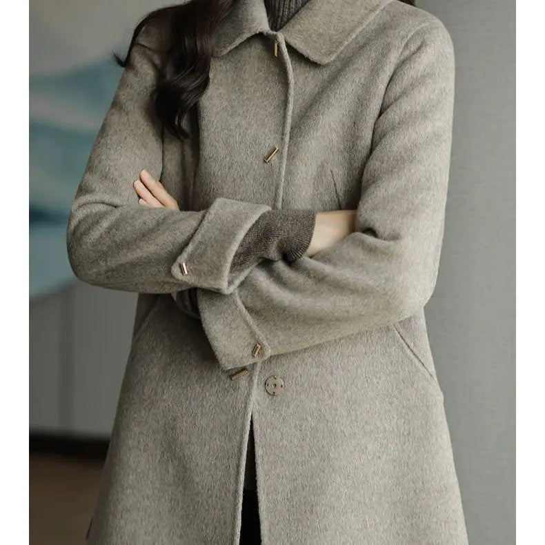 Fashionable Woolen Coat