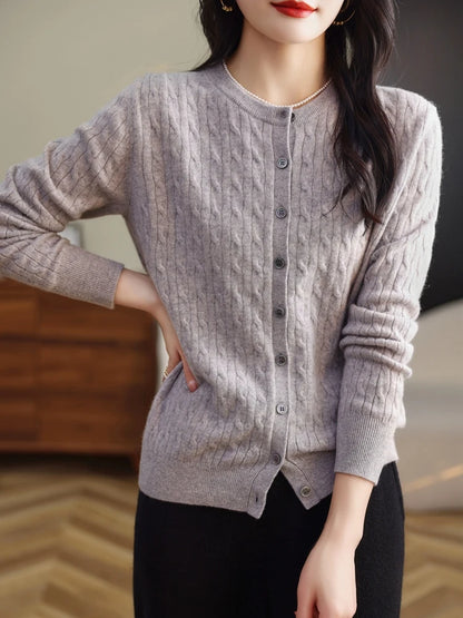 Wool Sweater O-neck