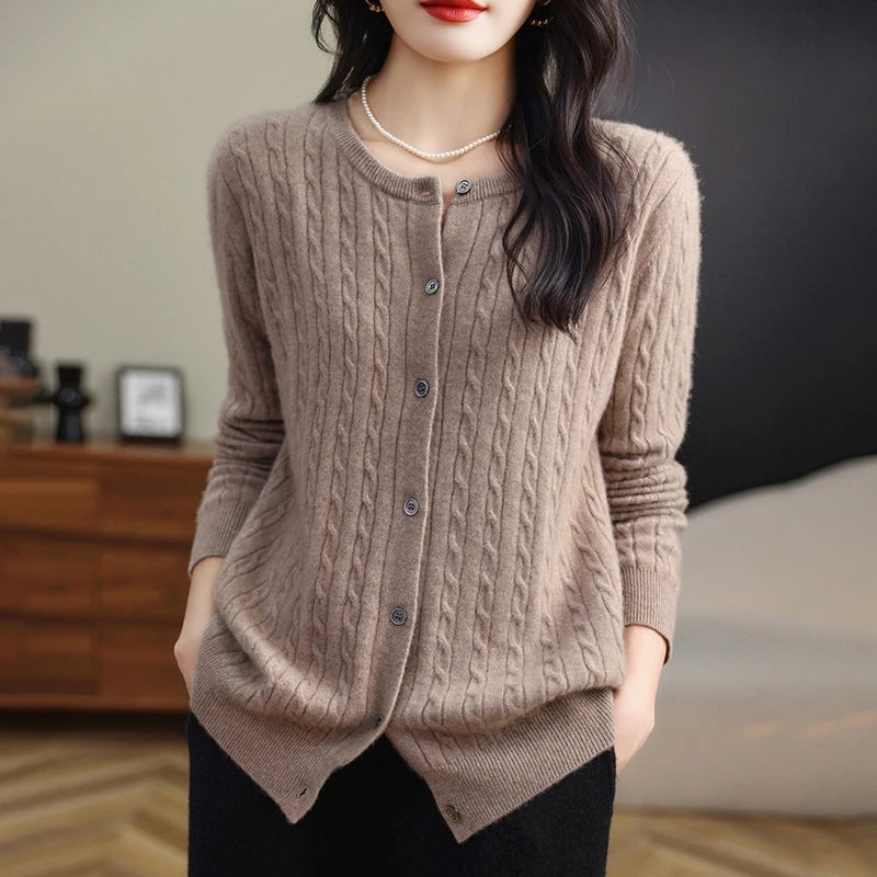 Wool Sweater O-neck