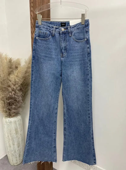 Women High Waist Jeans