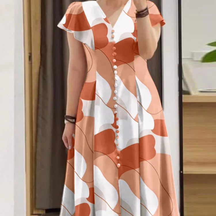 Summer Fashion Printed Dress