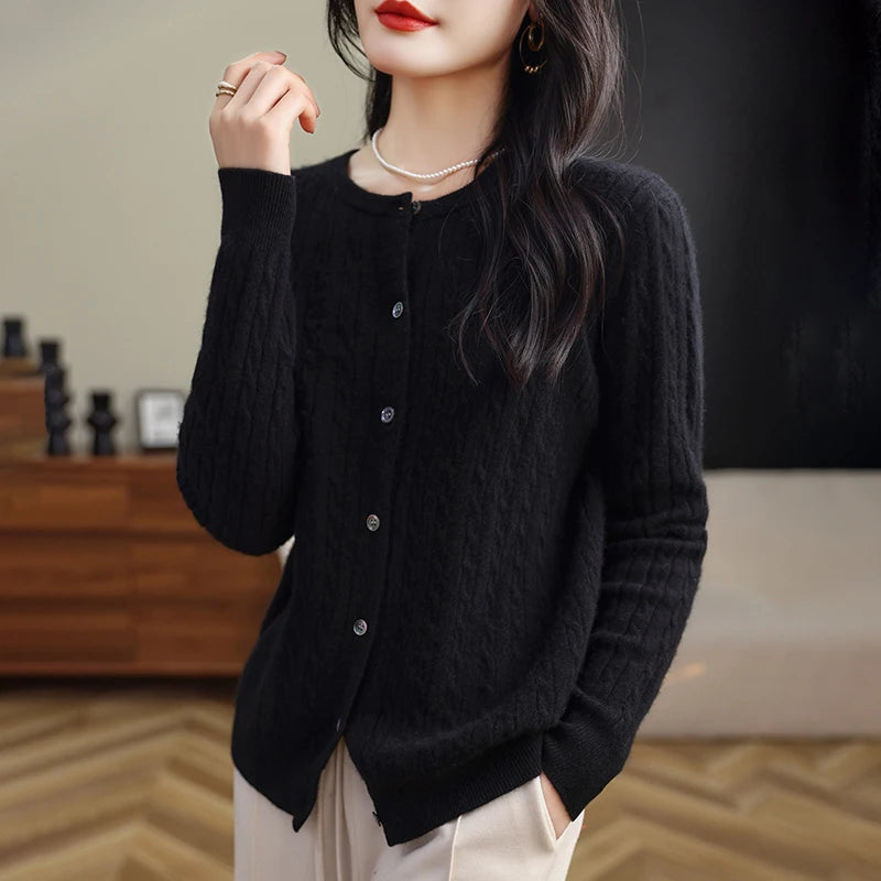 Wool Sweater O-neck