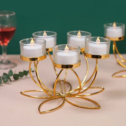 Metal Candlestick Holder