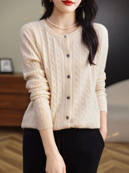 Wool Sweater O-neck