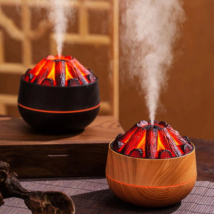 Artificial Charcoal Fire Air Humidifier