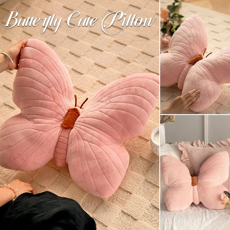 Butterfly Pillow Throwing Cushion