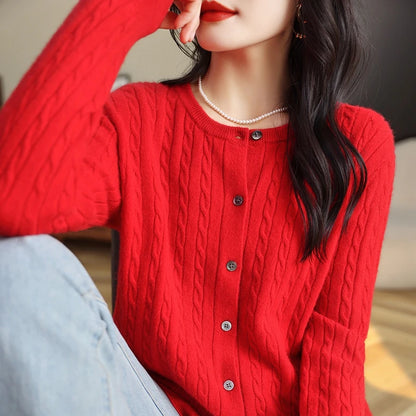 Wool Sweater O-neck