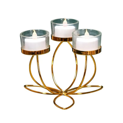 Metal Candlestick Holder