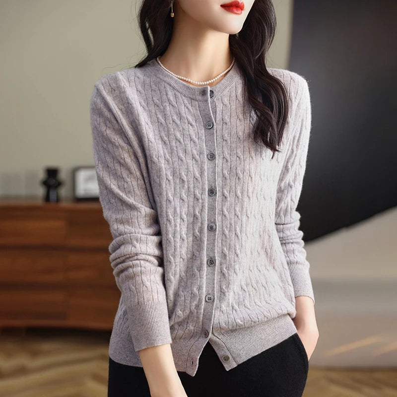 Wool Sweater O-neck