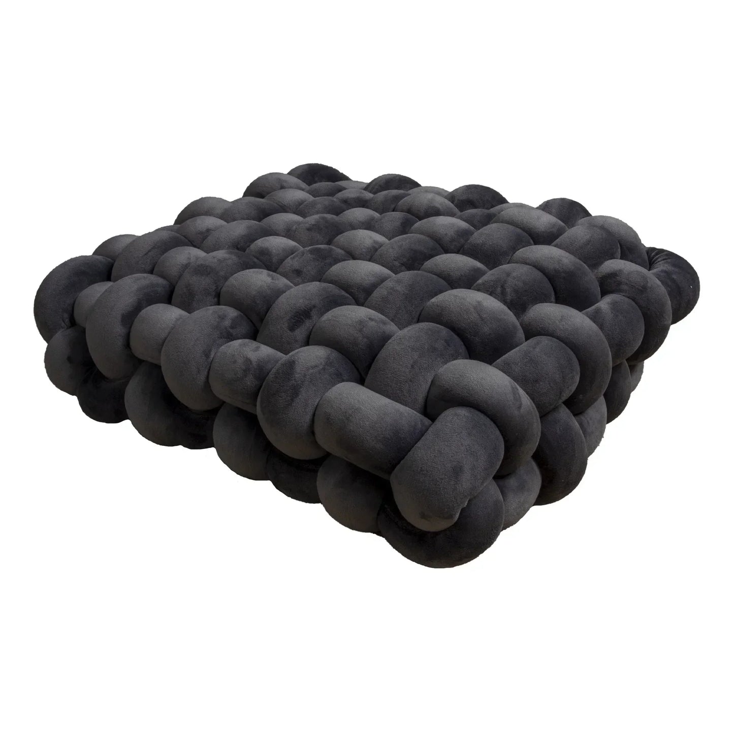 Knotted Square Stuffed Cushion